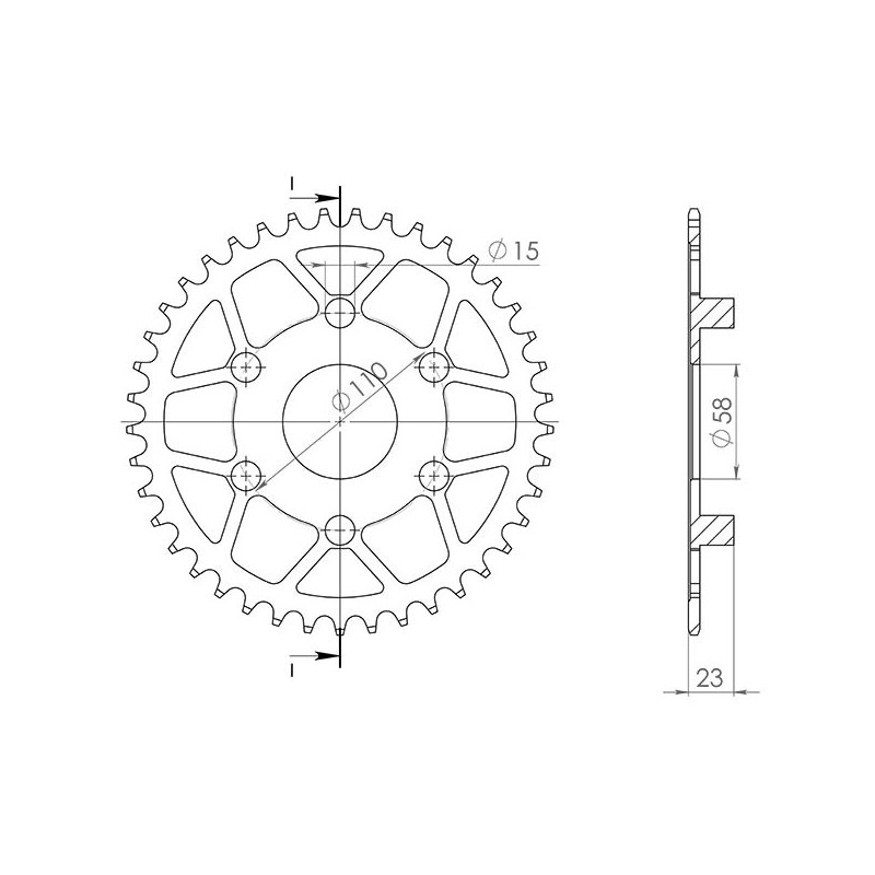 SGR CROWN S AC P520-D40 APRILIA CLASSIC 125 96 00