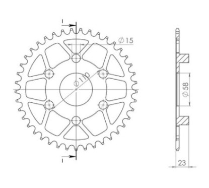 SGR COURONNE S AC P520-D40 APRILIA CLASSIC 125 96 00