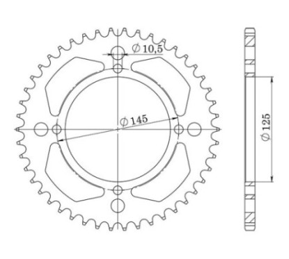 SGR COURONNE S AC P520-D40 BAROSSA QUATERBACK INVERSE 250 06 07