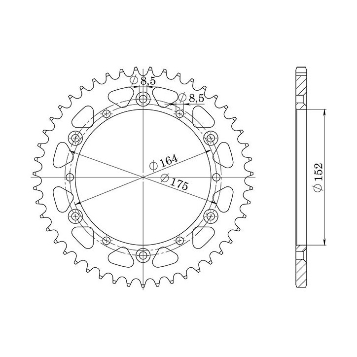 SGR CORONA S AC P520-D40 PARA XROAD MUSTANG 250 03/04