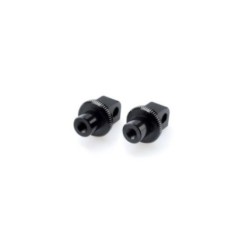 PUIG FOOTPEG ADAPTERS FIXED PASSENGER SUZUKI B-KING 08-11 BLACK