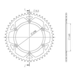 SGR COURONNE S AC P520-D42 CAGIVA T4E 350 86 91