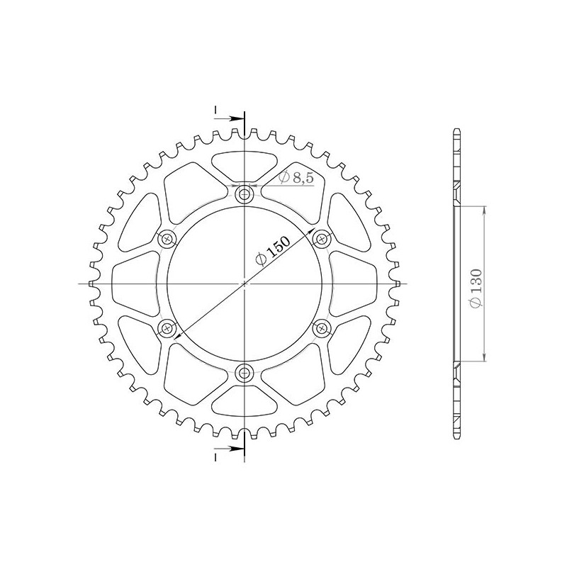 SGR CORONA S AC P520-D42 YAMAHA WR X 250 08 15