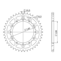 SGR CORONA S AC P520-D44 KAWASAKI KLR D 250 85 05