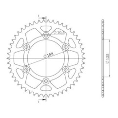 SGR CORONA S AC P520-D45 HONDA XR L 650 00-12