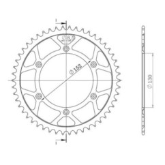 SGR COURONNE S AC P520-D46 APRILIA SXV 450 06-13