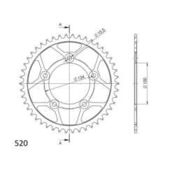 SGR CORONA S AC P520-D46 DUCATI MONSTER 797 17 20