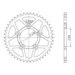 SGR COURONNE S AC P520-D46 SUZUKI GSX RA ABS 250 17 20