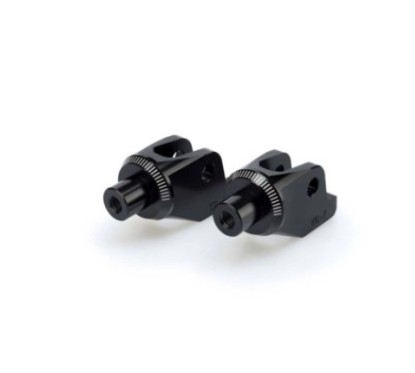 ADAPTADORES PUIG POGG CONDUCTOR FIJO TRIUMPH SCRAMBLER 1200 XC 19-24 NEGRO