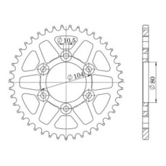 SGR CROWN S AC P525-D40 KAWASAKI NINJA ZX-6R 636 2002