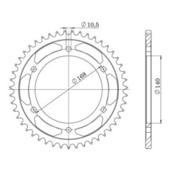 SGR CORONA S AC P525-D41 BMW F GS 650 09 12