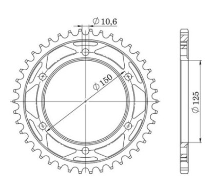 SGR CORONA S AC P525-D42 KTM ADVENTURE 990 06-12