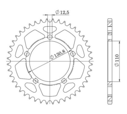 SGR CORONA S AC P525-D44 BMW S RR 1000 09 11