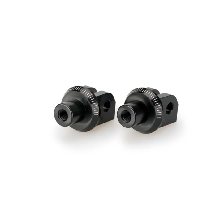 PUIG FOOTPEGS FIXED DRIVER ADAPTERS FOR YAMAHA TRACER 9 21-24 BLACK