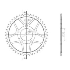 SGR CORONA S AC P525-D45 BMW HP4 1000 13-15