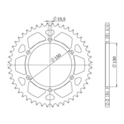 SGR CORONA S AC P525-D47 HONDA XL V TRANSALP 600 87-90