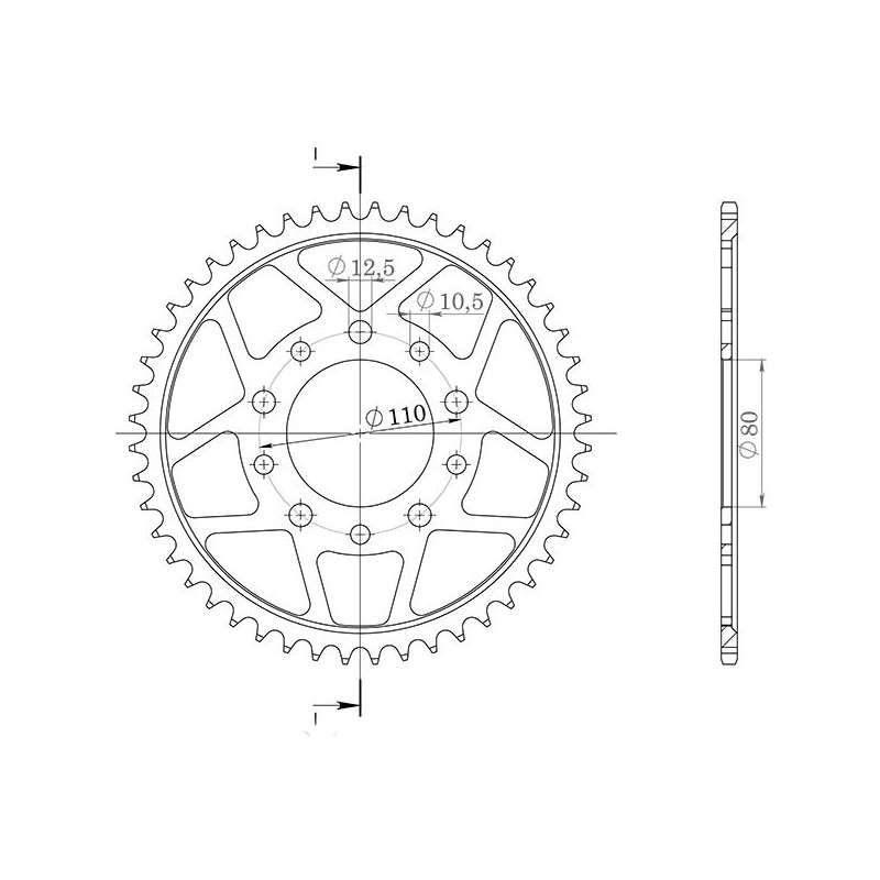 SGR COURONNE S AC P530-D40 TRIUMPH TROPHY 1200 99 03