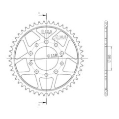 SGR CORONA S AC P530-D41 HONDA CBR F HURRICANE 1000 96 00