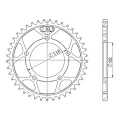 SGR COURONNE S AC P530-D41 KAWASAKI ZZR1400 ABS 06 11