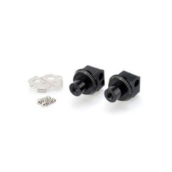 PUIG ADAPTADORES REPOSAPIES PASAJERO FIJO BMW G650 GS 11-16 NEGRO