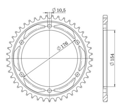 SGR COURONNE S AC P530-D43 HONDA VFR800 02 10