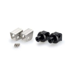 PUIG POGG ADAPTERS BMW F850 GS ADVENTURE 19-24 BLACK PASSENGER FIXTURES