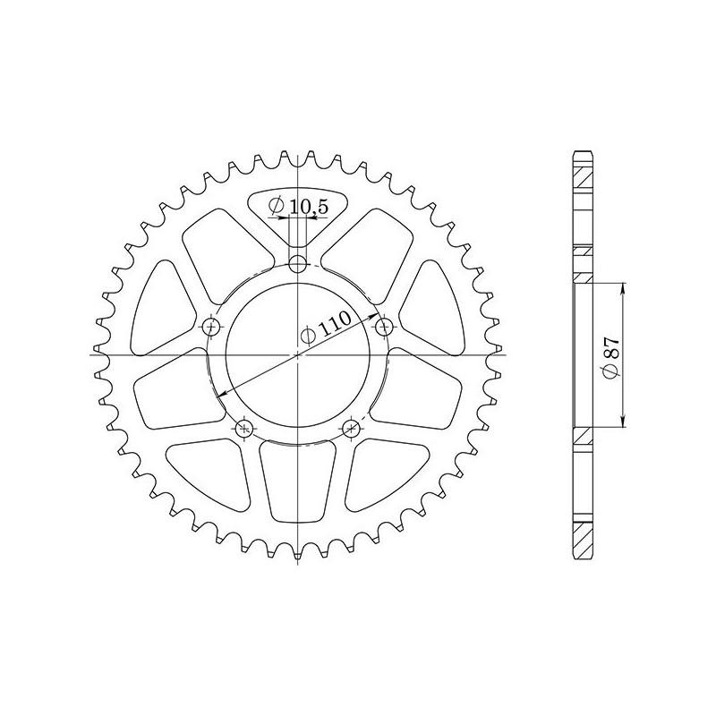 SGR CORONA S AC P530-D45 SUZUKI GSX F 750 98 06