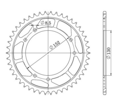 SGR CORONA S AC P530-D46 CAGIVA ELEFANT ELEFANT IE 900 89 90