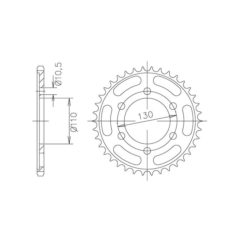 SGR CORONA S AC P532-D48 YAMAHA YZF R6 S 600 2006