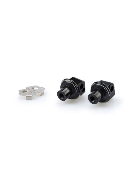 Adaptadores para asiento de pasajero fijo Puig para BMW R1200GS Adventure Exclusive Rallye 17/18 negro