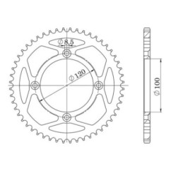 SGR COURONNE S AL P428-D54 BETA RR 4T AIR 125 06 12