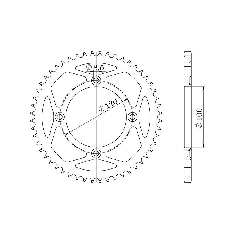 SGR CROWN S AL P428-D54 BETA RR 4T AIR 125 06 12