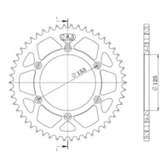 SGR CORONA S AL P520-D40 HM CRE MOTARD 450 02 02