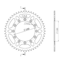 SGR COURONNE S AL P520-D40 HONDA XL RM XL LM 600 85 87