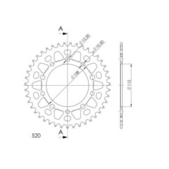 SGR CORONA S AL P520-D43 HONDA NC S 750 14 15