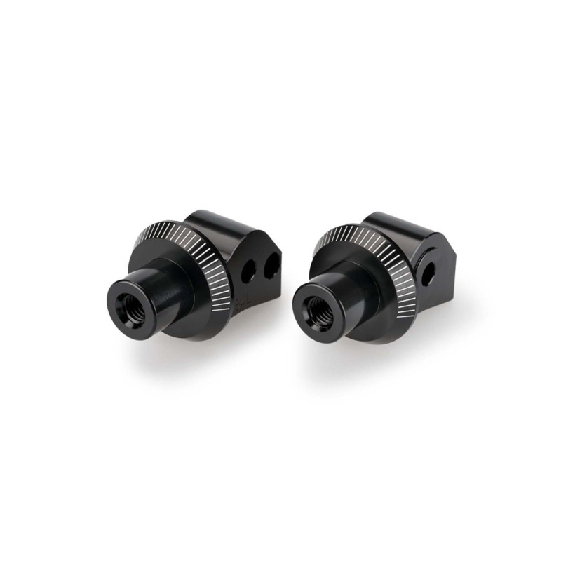 PUIG POGG ADAPTERS HONDA NT1100 22-24 BLACK PASSENGER FIXTURES