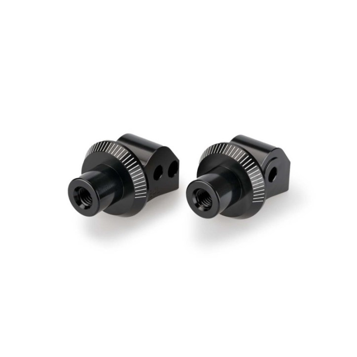 PUIG FOOTPEGS ADAPTERS FOR HONDA NT1100 22-24 BLACK PASSENGER FIXTURES