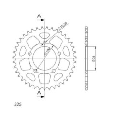 SGR CORONA S AL P525-D36 BENELLI TRE K 1130 11 12