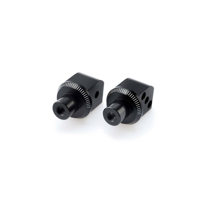 PUIG POGG ADAPTERS KAWASAKI NINJA 400 18-24 PASSENGER FIXES BLACK