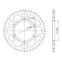 SGR COURONNE S AL P525-D47 SUZUKI GSX-8S 23-24