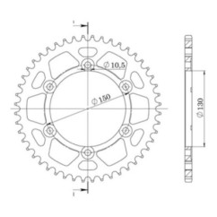 SGR CORONA S AL P530-D39 YAMAHA FJ 1200 ABS 91 92