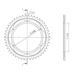 SGR COURONNE S AL P530-D43 TRIUMPH SPEED TRIPLE S ABS 1050 16 17