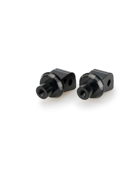 puig fixed passenger pegs adapters for ktm 1290 rs super adventure 21 24 black
