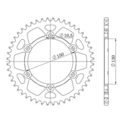 SGR COURONNE S+2 AC P530-D41 YAMAHA XJR 1300 02 03