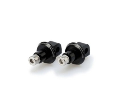 PUIG ADAPTADORES REPOSAPIES FIJO PASAJERO SUZUKI GSX-S1000F 15-20 NEGRO