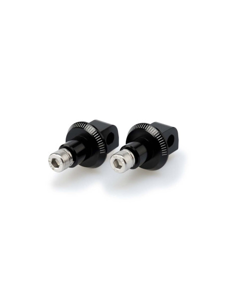 Puig feste Beifahrerfussrastenadapter fur Suzuki GSX S1000F 15 20 schwarz