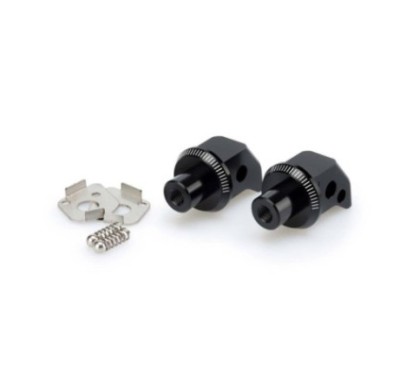 PUIG ADAPTADORES REPOSAPIES PASAJERO FIJO TRIUMPH TIGER 800 XC 11-14 NEGRO