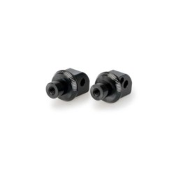 PUIG FOOTPEG ADAPTERS FIXED PASSENGER YAMAHA MT-09 SP 21-23 BLACK