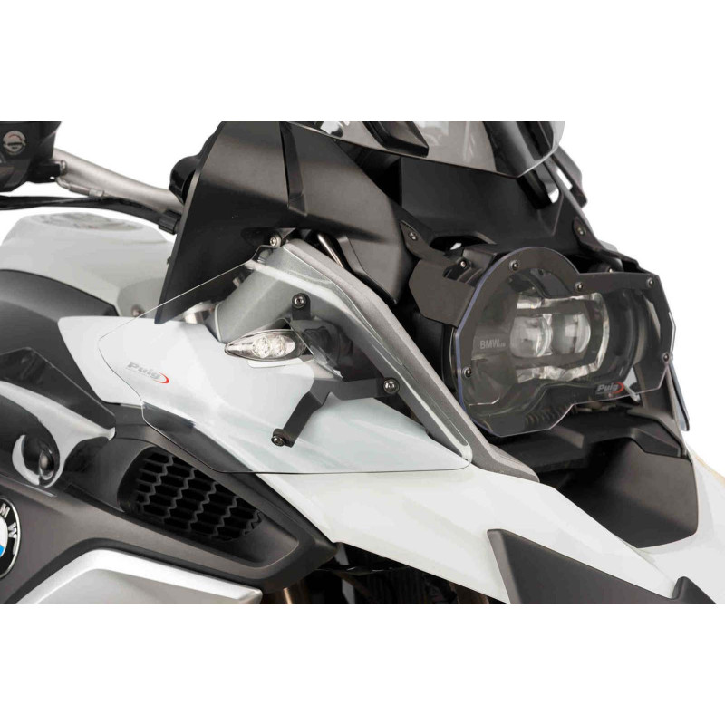 DEFLECTEUR LATERAL SUPERIEUR PUIG BMW F750 GS 18-24 TRANSPARENT