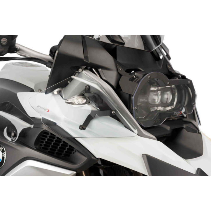 PUIG OBERER SEITENABWEISER BMW F750 GS 18-24 TRANSPARENT - GEBRAUCHT